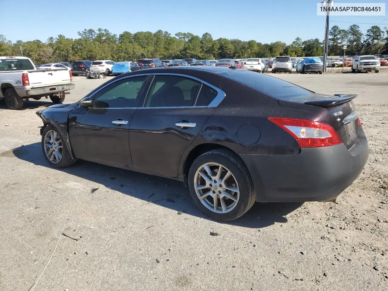 1N4AA5AP7BC846451 2011 Nissan Maxima S