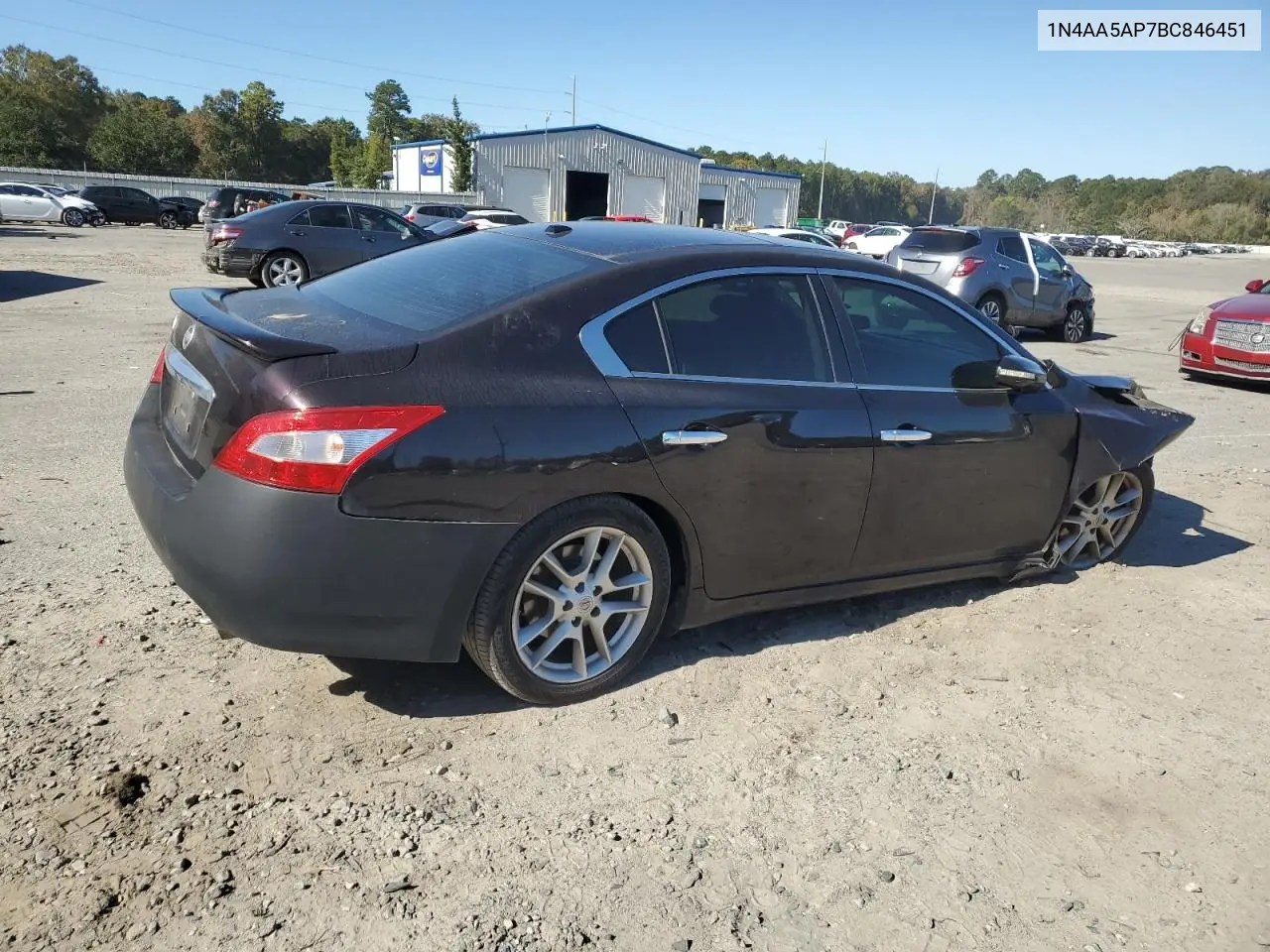 1N4AA5AP7BC846451 2011 Nissan Maxima S