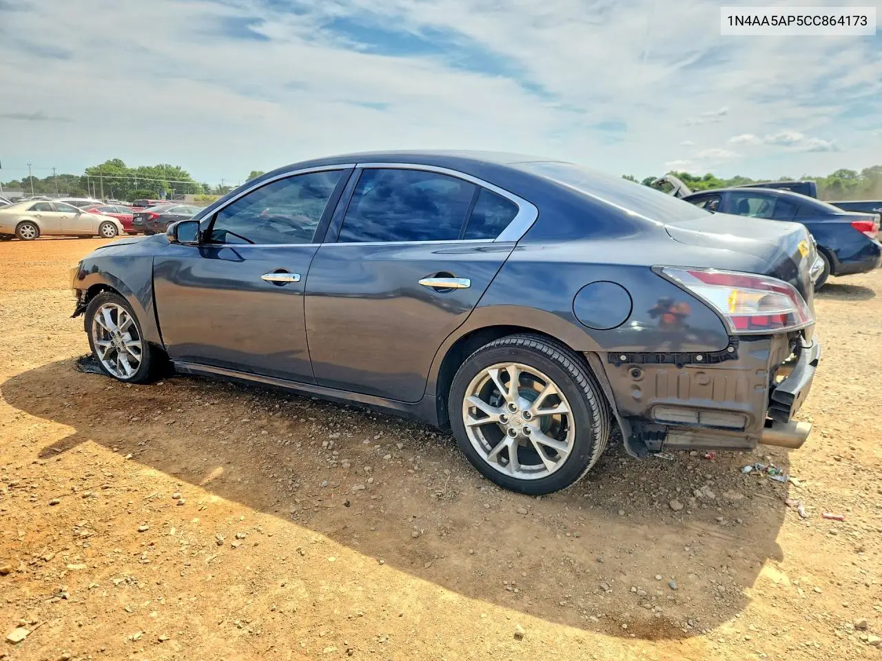 2012 Nissan Maxima 3.5 S VIN: 1N4AA5AP5CC864173 Lot: 54843156