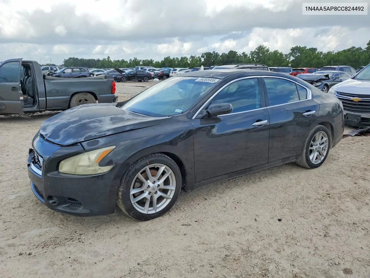 2012 Nissan Maxima 3.5 S VIN: 1N4AA5AP8CC824492 Lot: 56085906