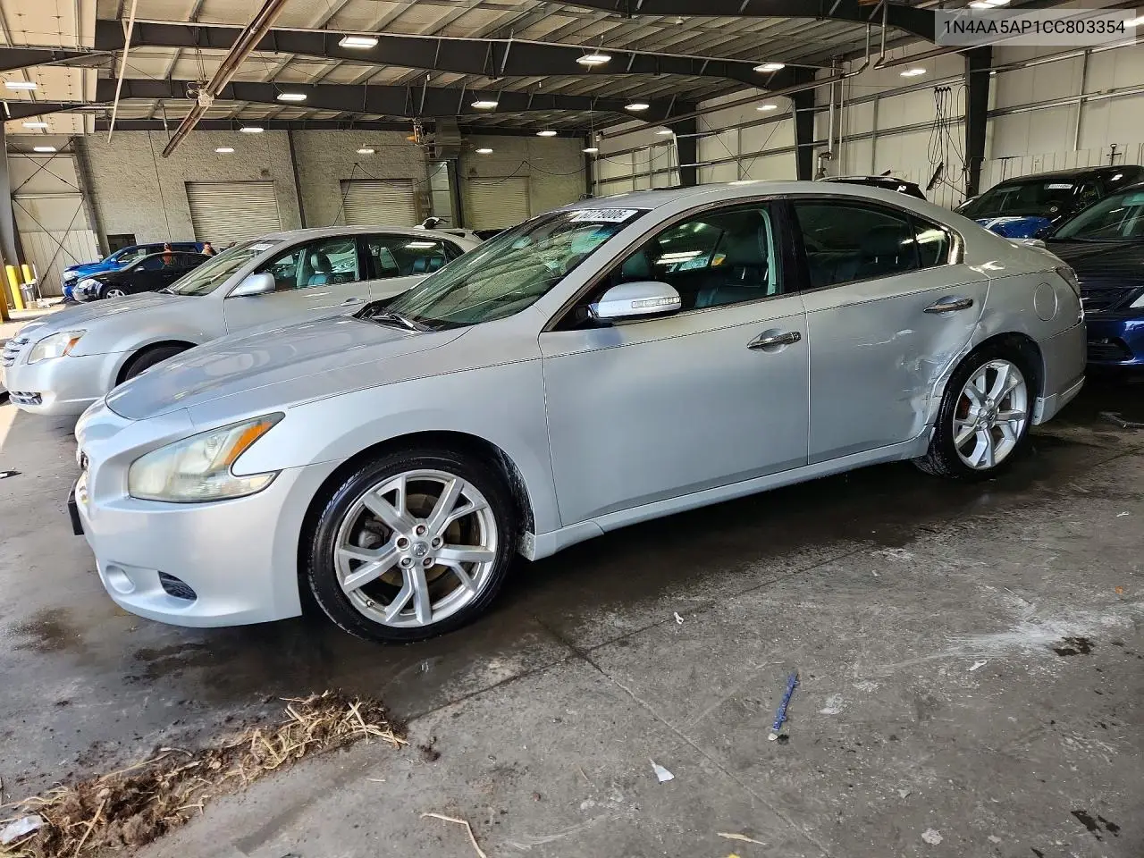 2012 Nissan Maxima S VIN: 1N4AA5AP1CC803354 Lot: 60719006