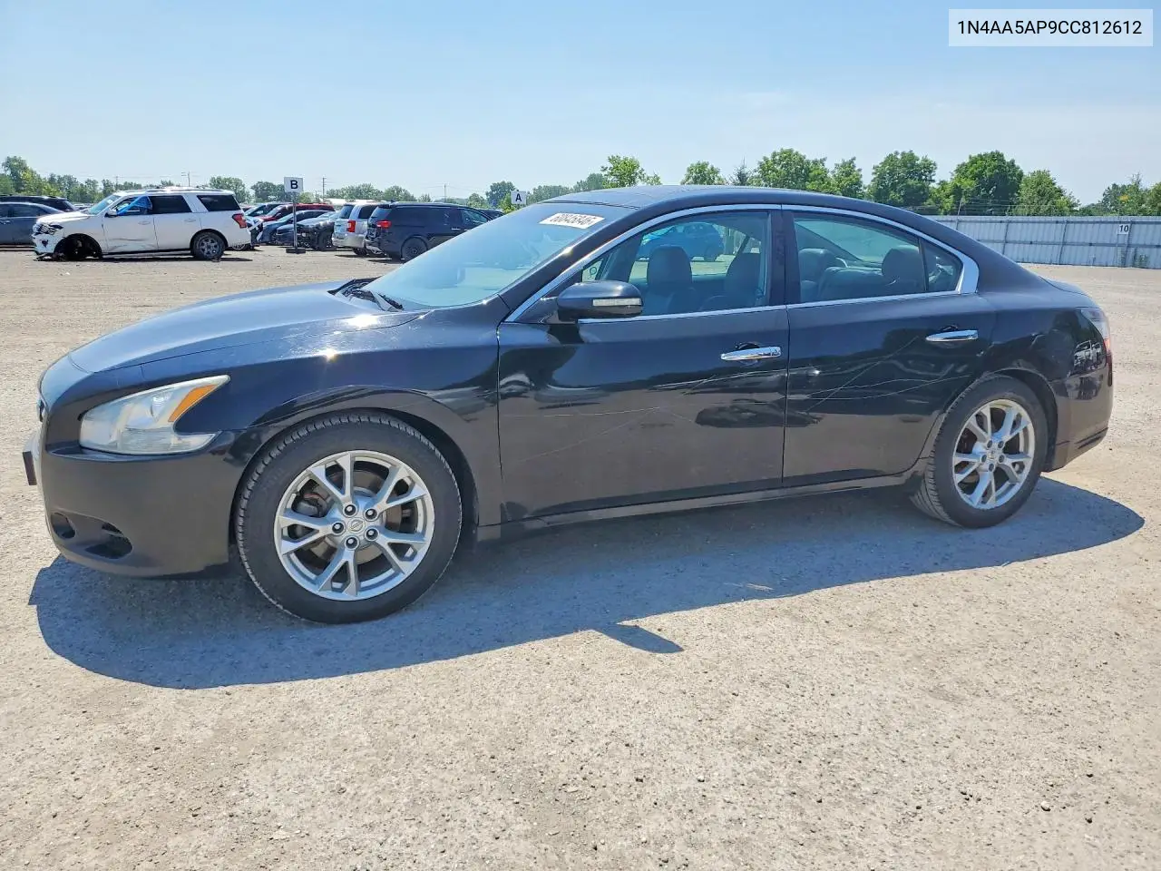 2012 Nissan Maxima S VIN: 1N4AA5AP9CC812612 Lot: 60845846