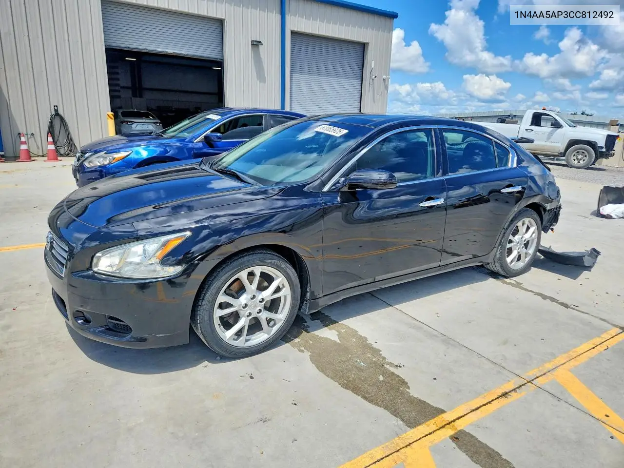 2012 Nissan Maxima 3.5 S VIN: 1N4AA5AP3CC812492 Lot: 61065926