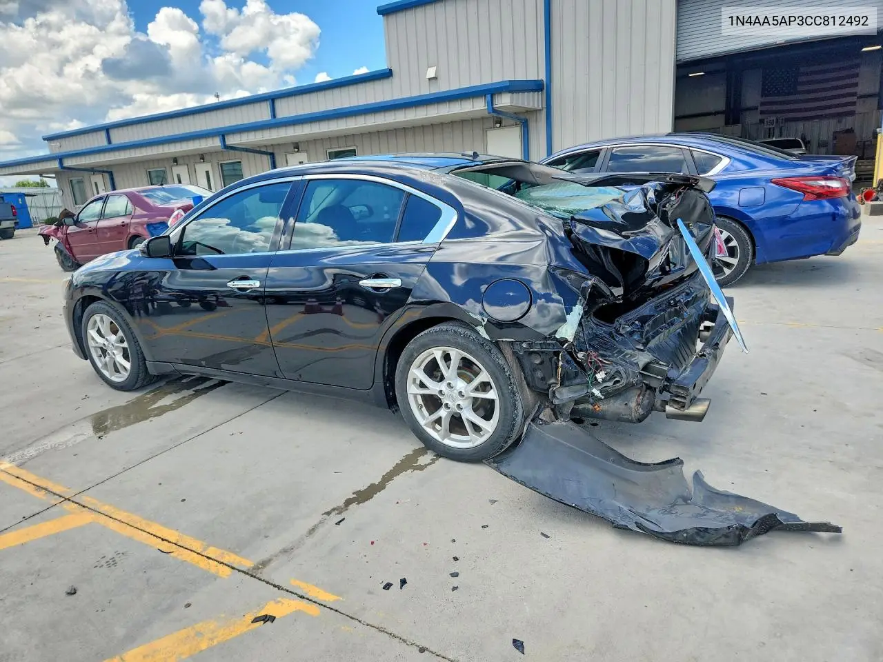 2012 Nissan Maxima 3.5 S VIN: 1N4AA5AP3CC812492 Lot: 61065926