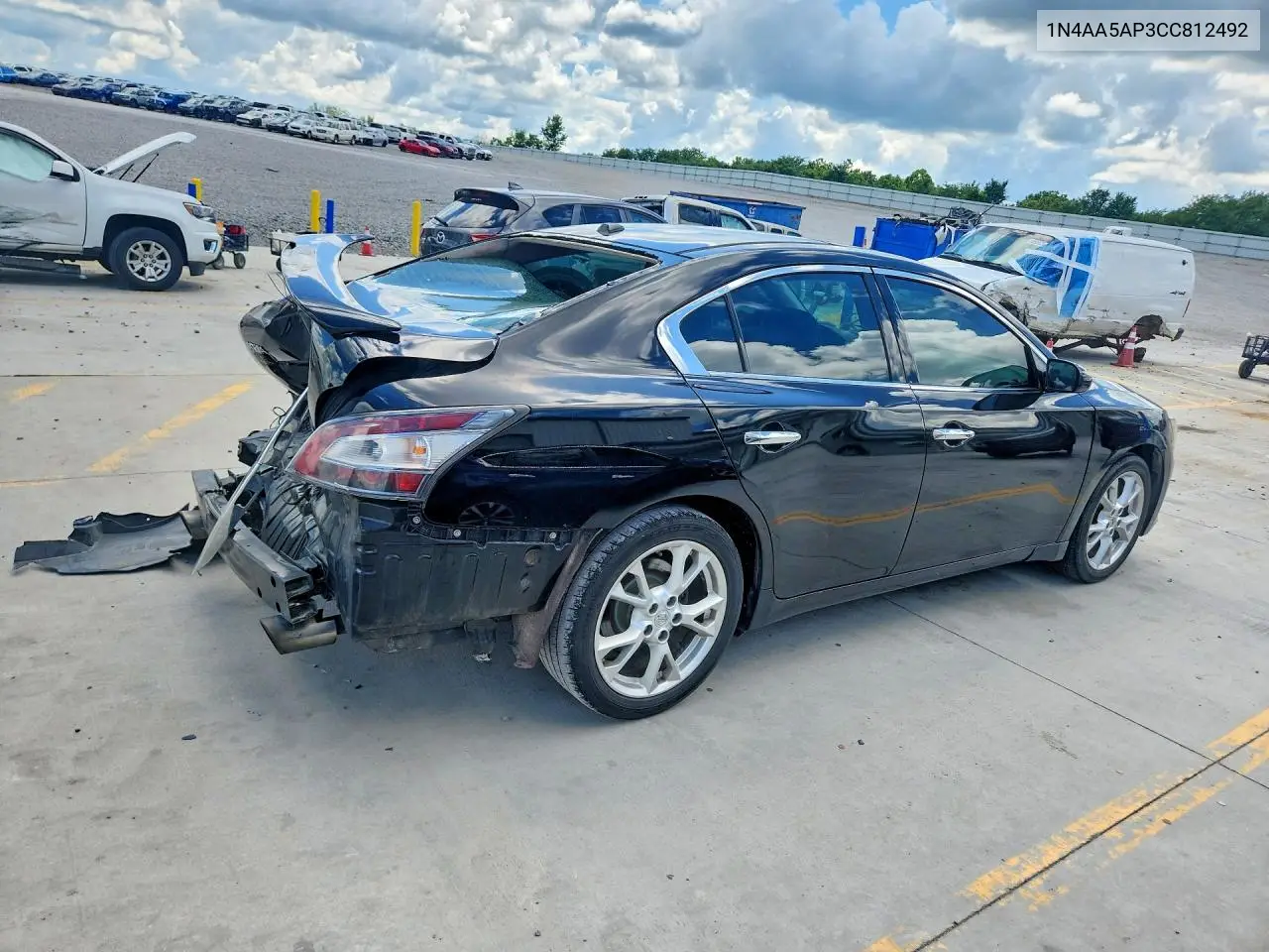 2012 Nissan Maxima 3.5 S VIN: 1N4AA5AP3CC812492 Lot: 61065926