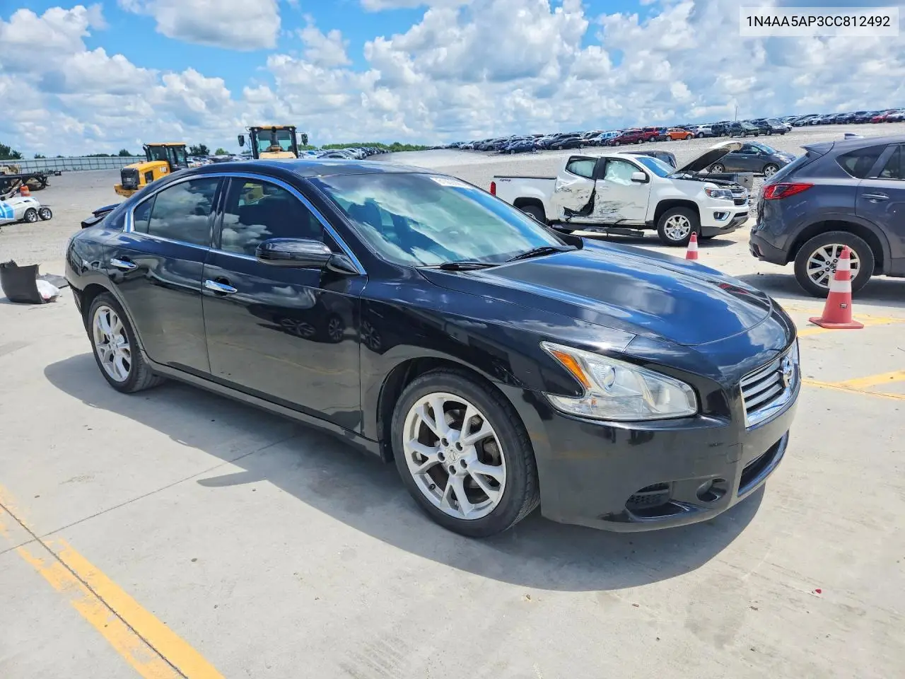 2012 Nissan Maxima 3.5 S VIN: 1N4AA5AP3CC812492 Lot: 61065926