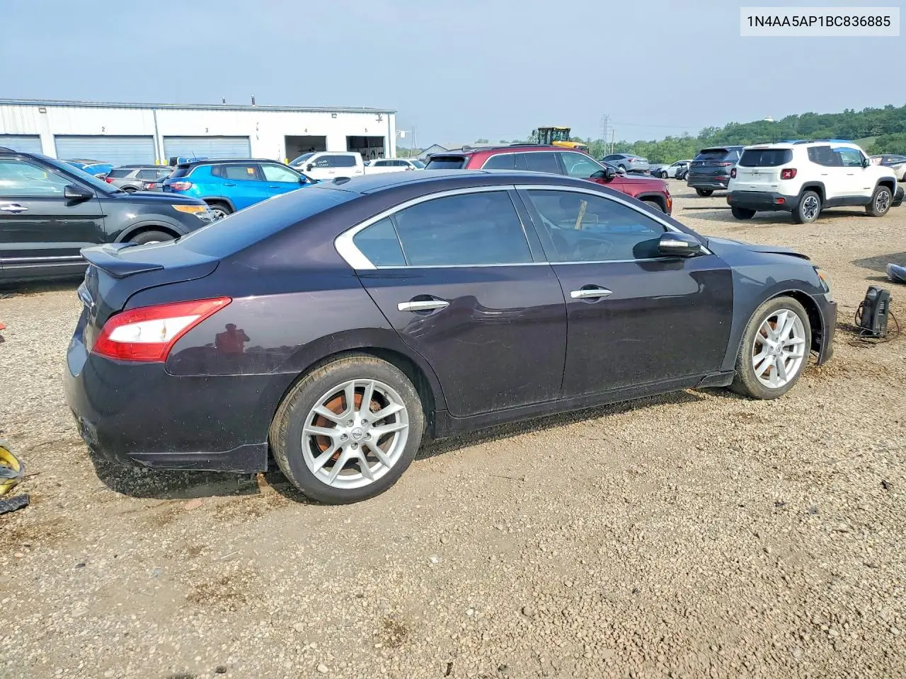 2012 Nissan Maxima VIN: 1N4AA5AP1BC836885 Lot: 61603876