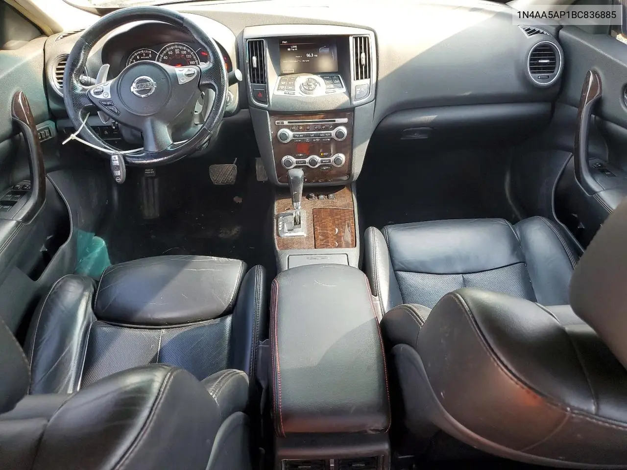 2012 Nissan Maxima VIN: 1N4AA5AP1BC836885 Lot: 61603876