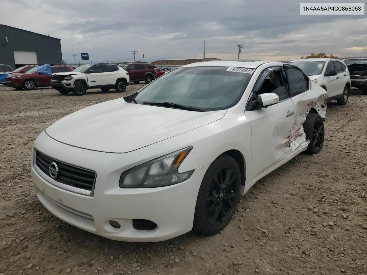 1N4AA5AP4CC868053 2012 Nissan Maxima S
