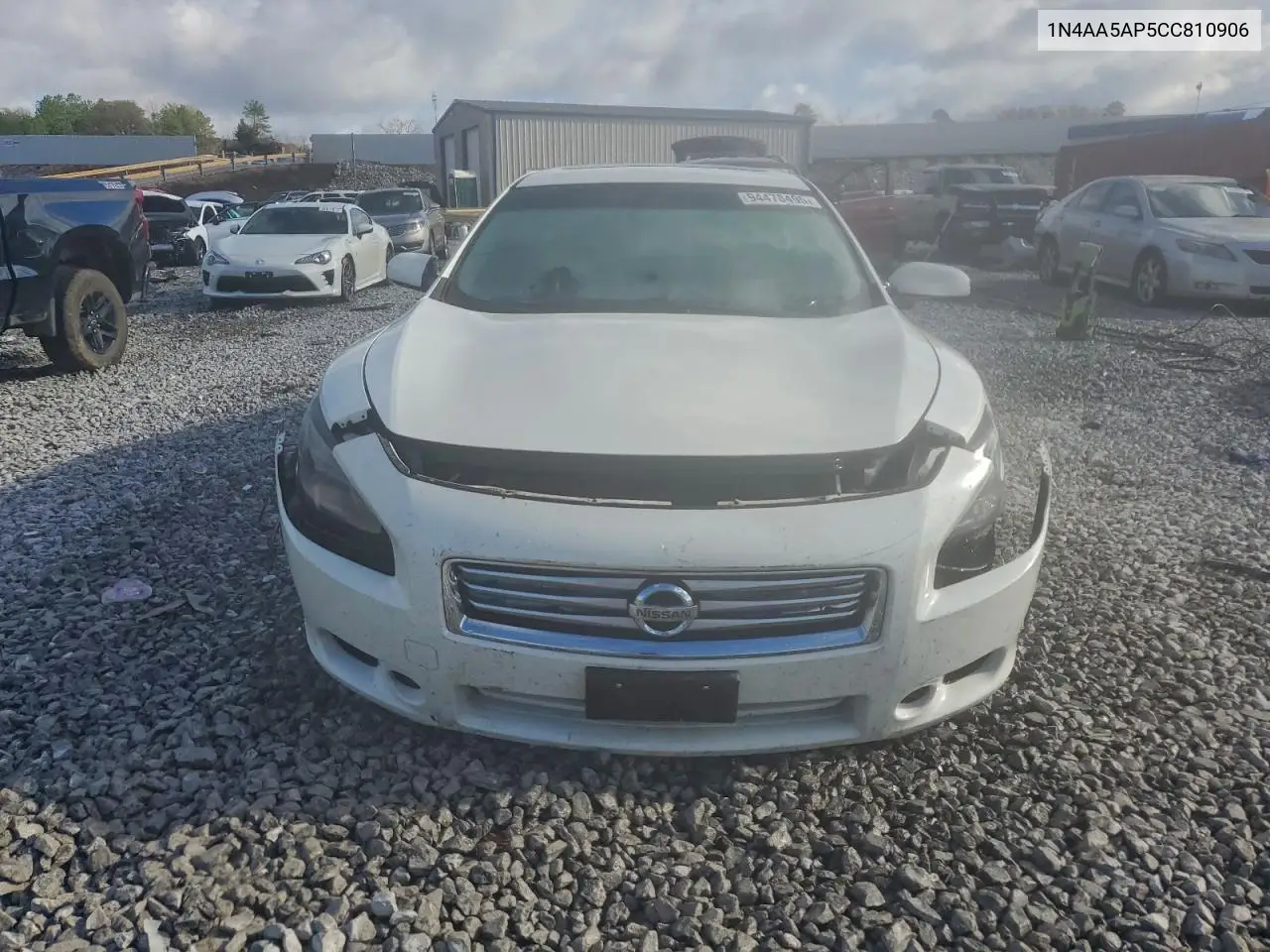 1N4AA5AP5CC810906 2012 Nissan Maxima 3.5 S