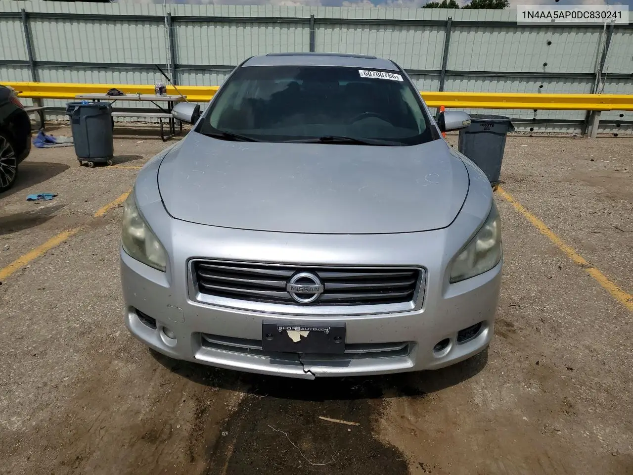2013 Nissan Maxima S/Sv VIN: 1N4AA5AP0DC830241 Lot: 60780786