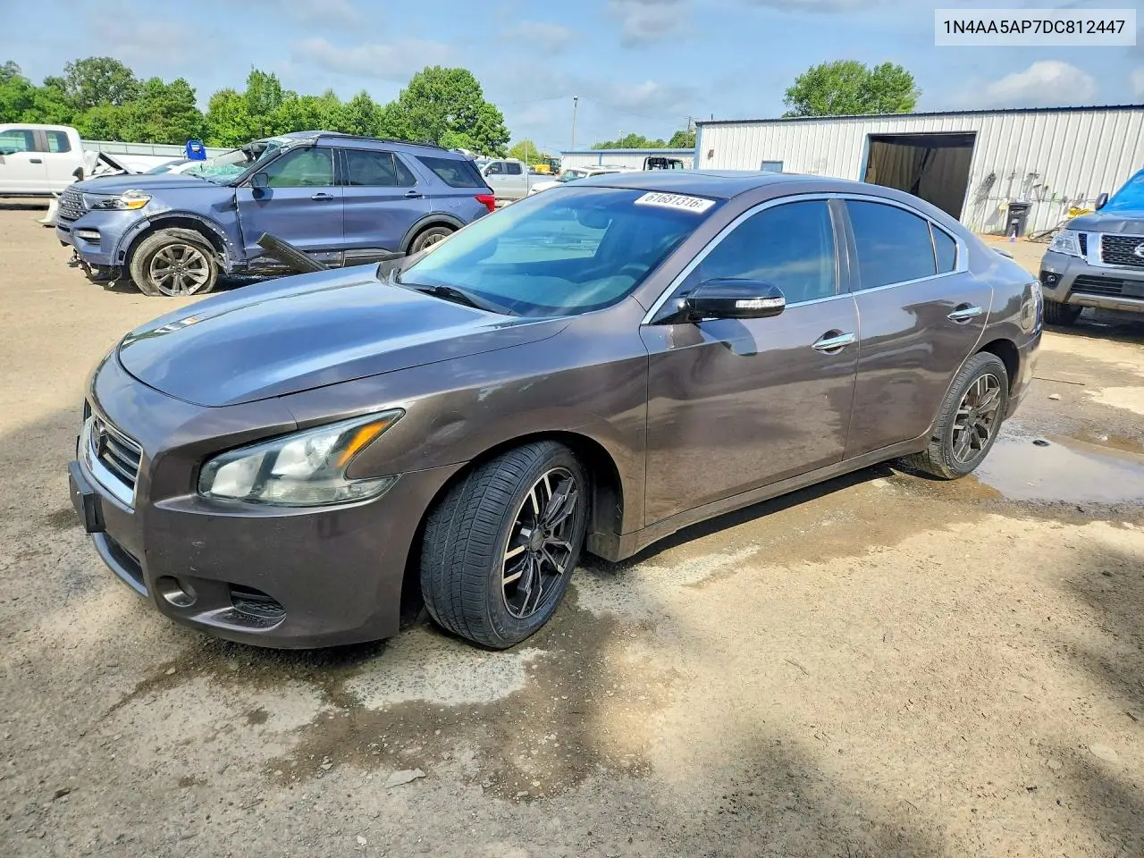 2013 Nissan Maxima 3.5 Sv VIN: 1N4AA5AP7DC812447 Lot: 61681316