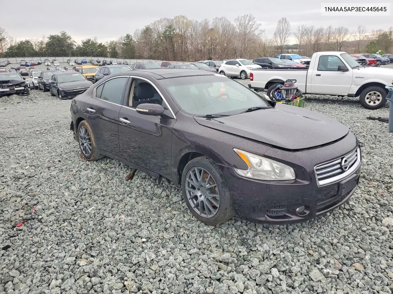 2014 Nissan Maxima 3.5 S VIN: 1N4AA5AP3EC445645 Lot: 46341336