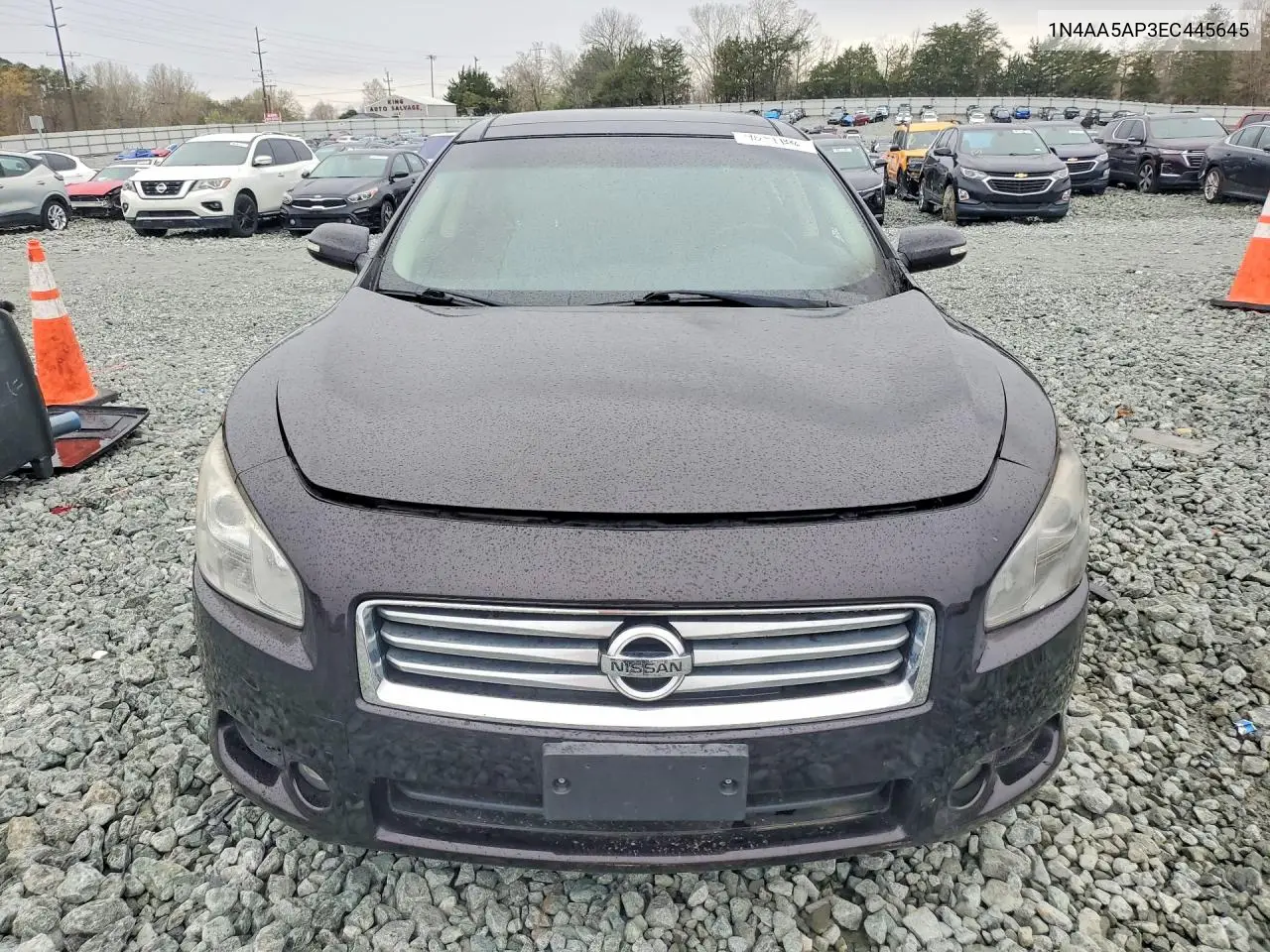 2014 Nissan Maxima 3.5 S VIN: 1N4AA5AP3EC445645 Lot: 46341336
