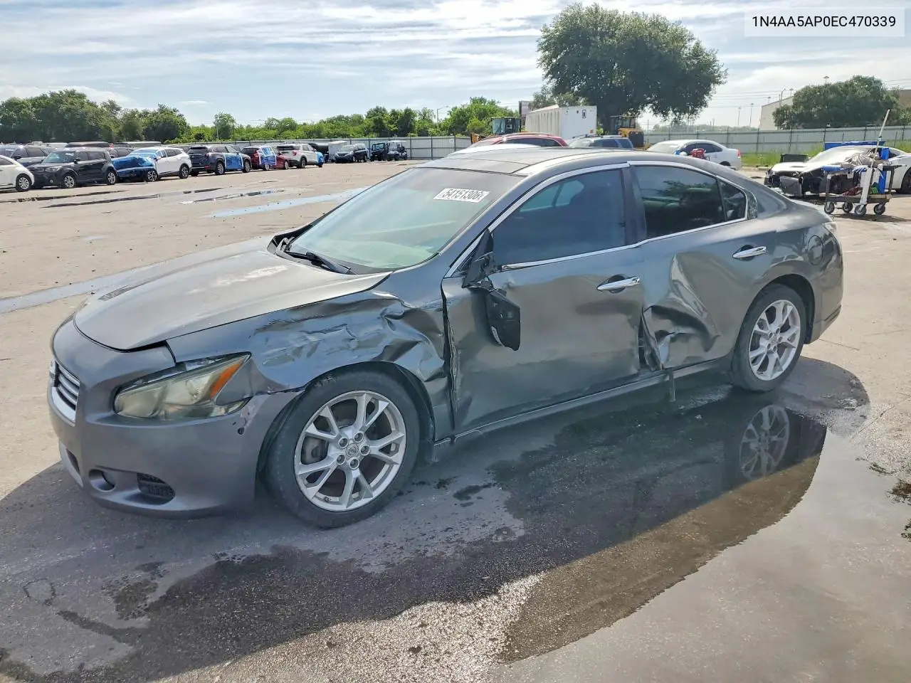 2014 Nissan Maxima 3.5 Sv VIN: 1N4AA5AP0EC470339 Lot: 54151306