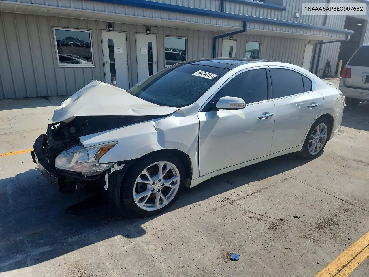 2014 Nissan Maxima 3.5 Sv VIN: 1N4AA5AP8EC907682 Lot: 54544746