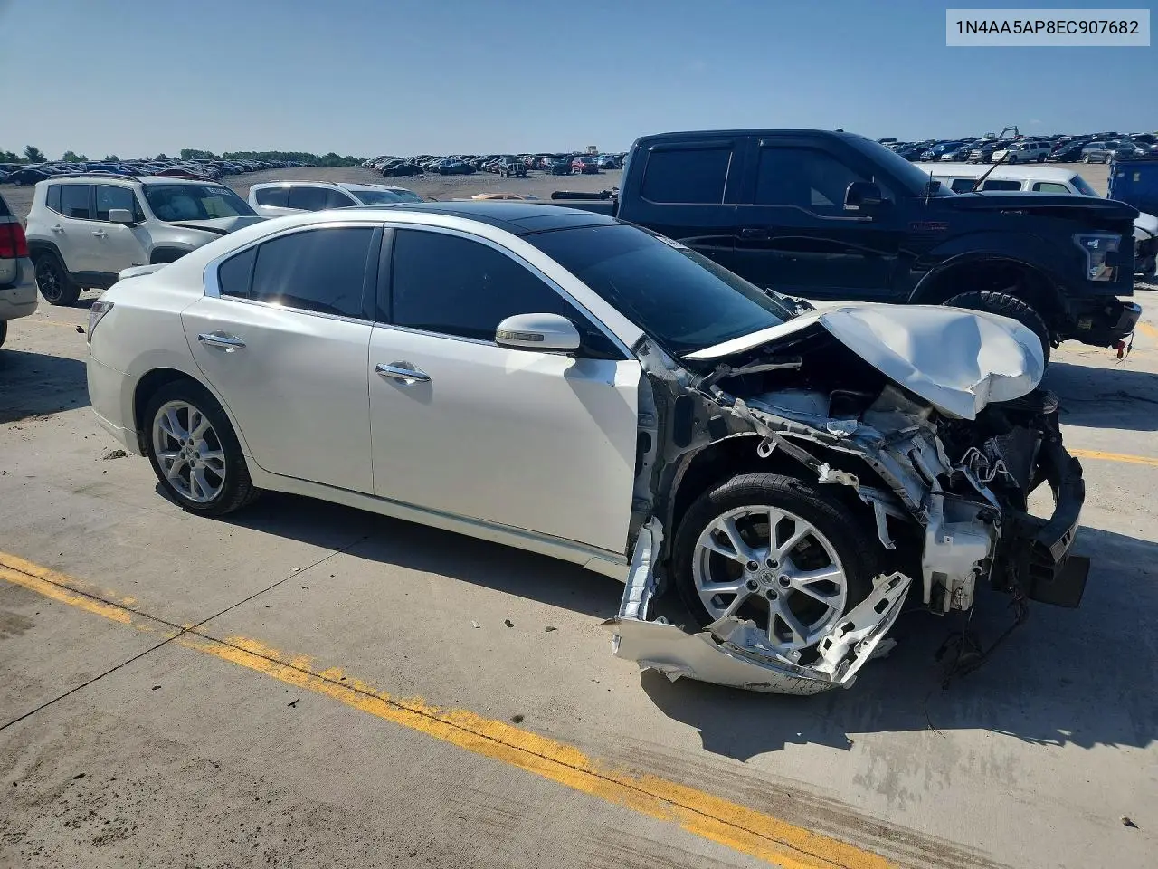2014 Nissan Maxima 3.5 Sv VIN: 1N4AA5AP8EC907682 Lot: 54544746