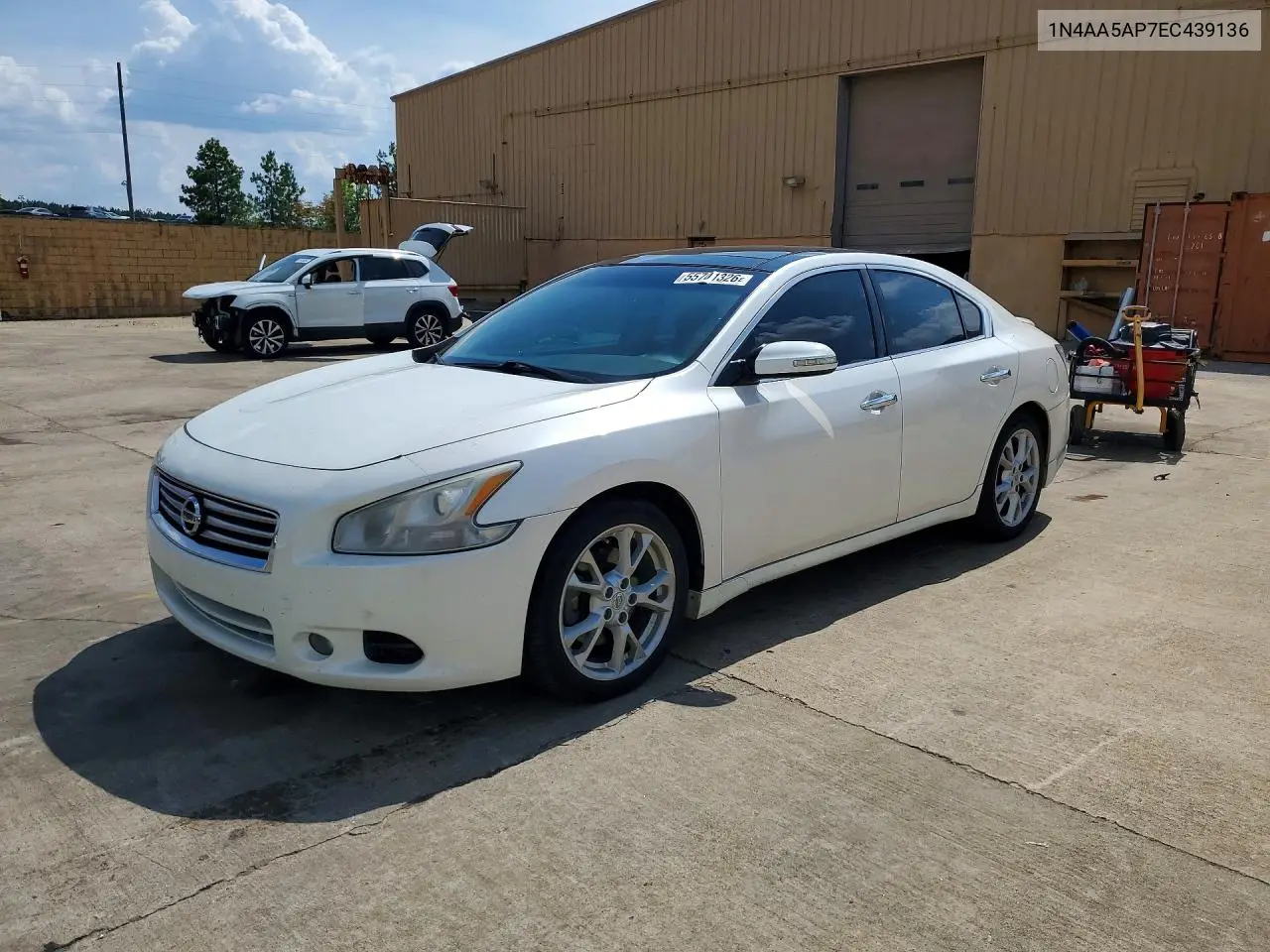 2014 Nissan Maxima 3.5 Sv VIN: 1N4AA5AP7EC439136 Lot: 55701326