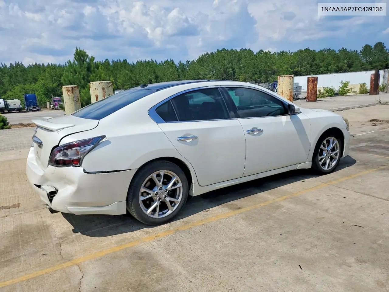 2014 Nissan Maxima 3.5 Sv VIN: 1N4AA5AP7EC439136 Lot: 55701326