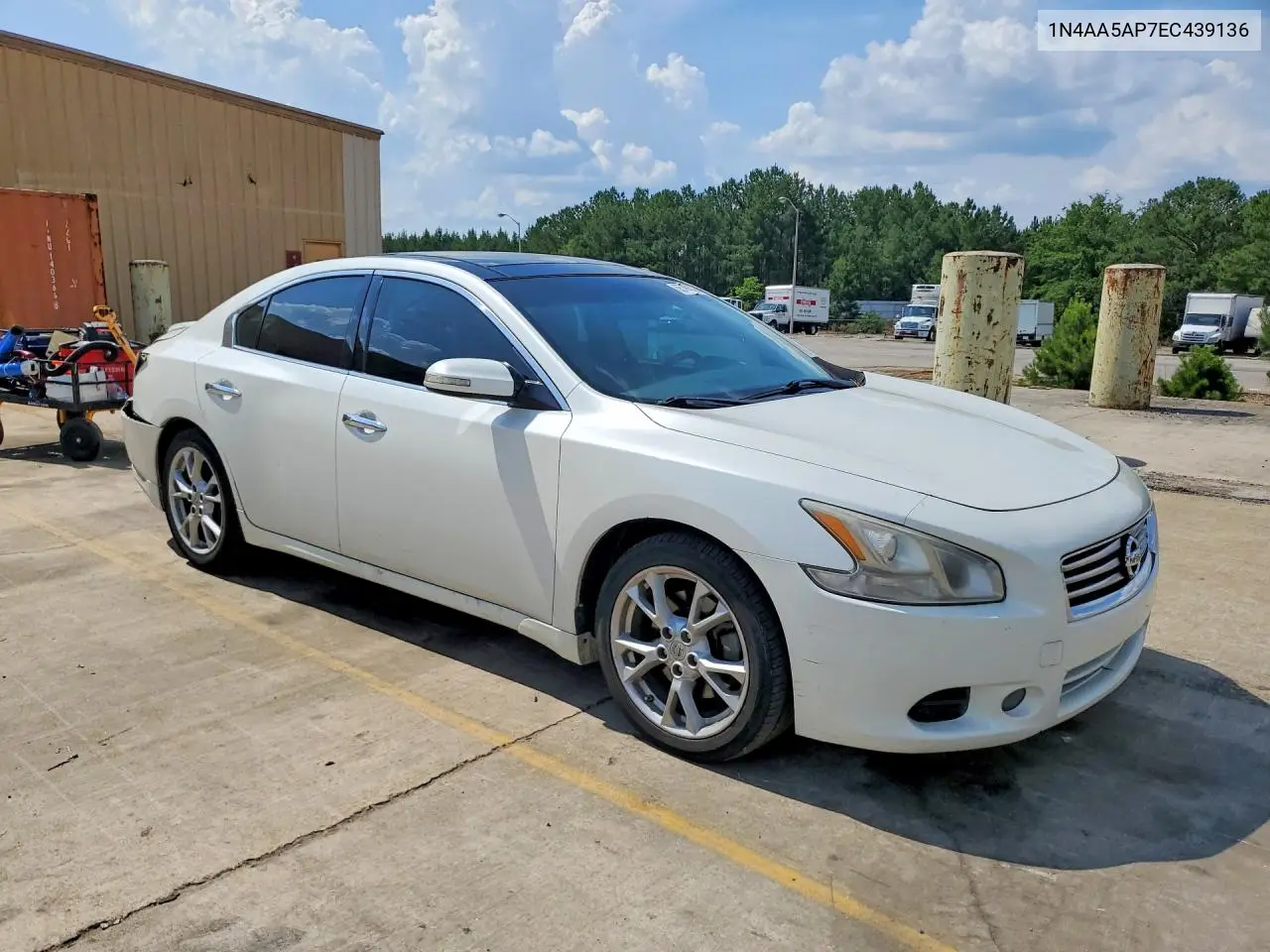2014 Nissan Maxima 3.5 Sv VIN: 1N4AA5AP7EC439136 Lot: 55701326