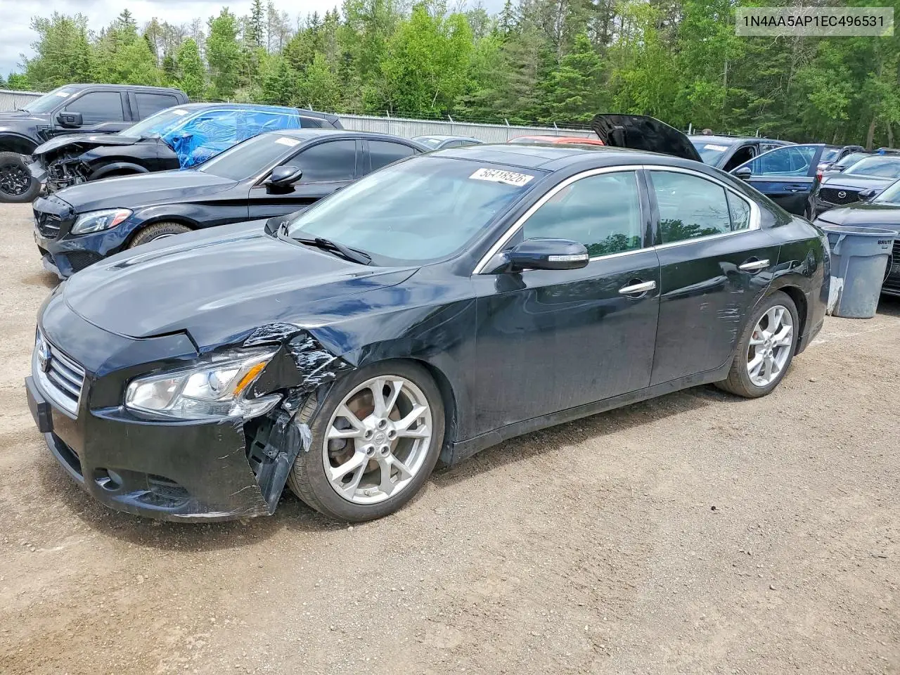 2014 Nissan Maxima 3.5 S VIN: 1N4AA5AP1EC496531 Lot: 56418526