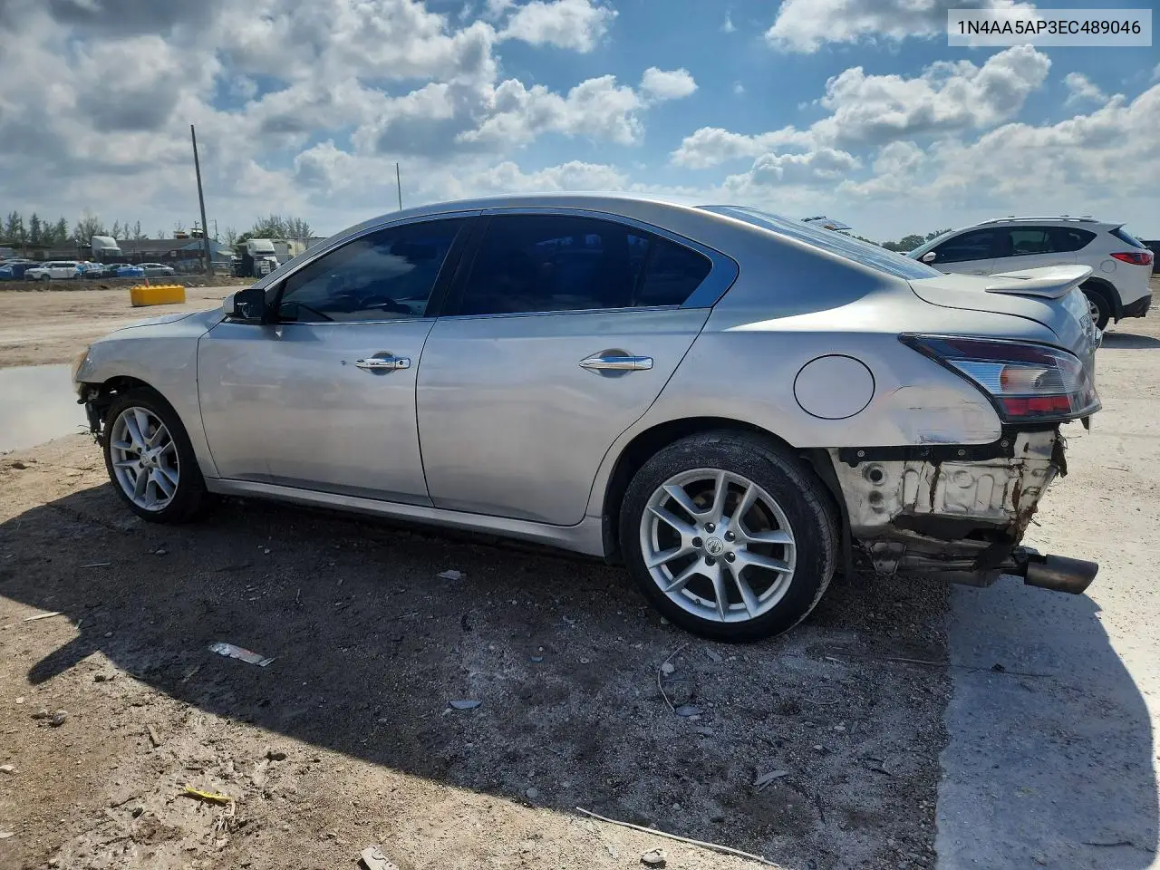 2014 Nissan Maxima 3.5 S VIN: 1N4AA5AP3EC489046 Lot: 57168756