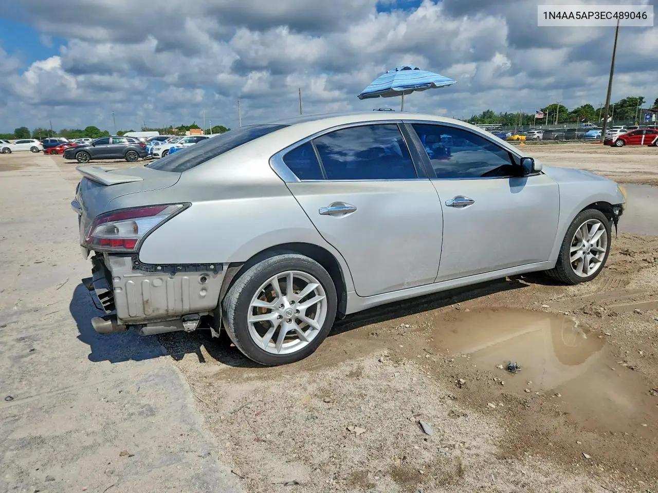 2014 Nissan Maxima 3.5 S VIN: 1N4AA5AP3EC489046 Lot: 57168756