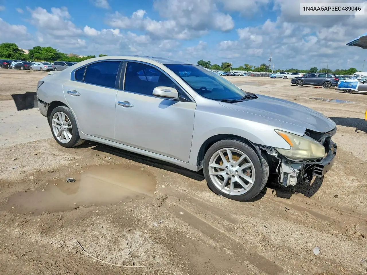2014 Nissan Maxima 3.5 S VIN: 1N4AA5AP3EC489046 Lot: 57168756
