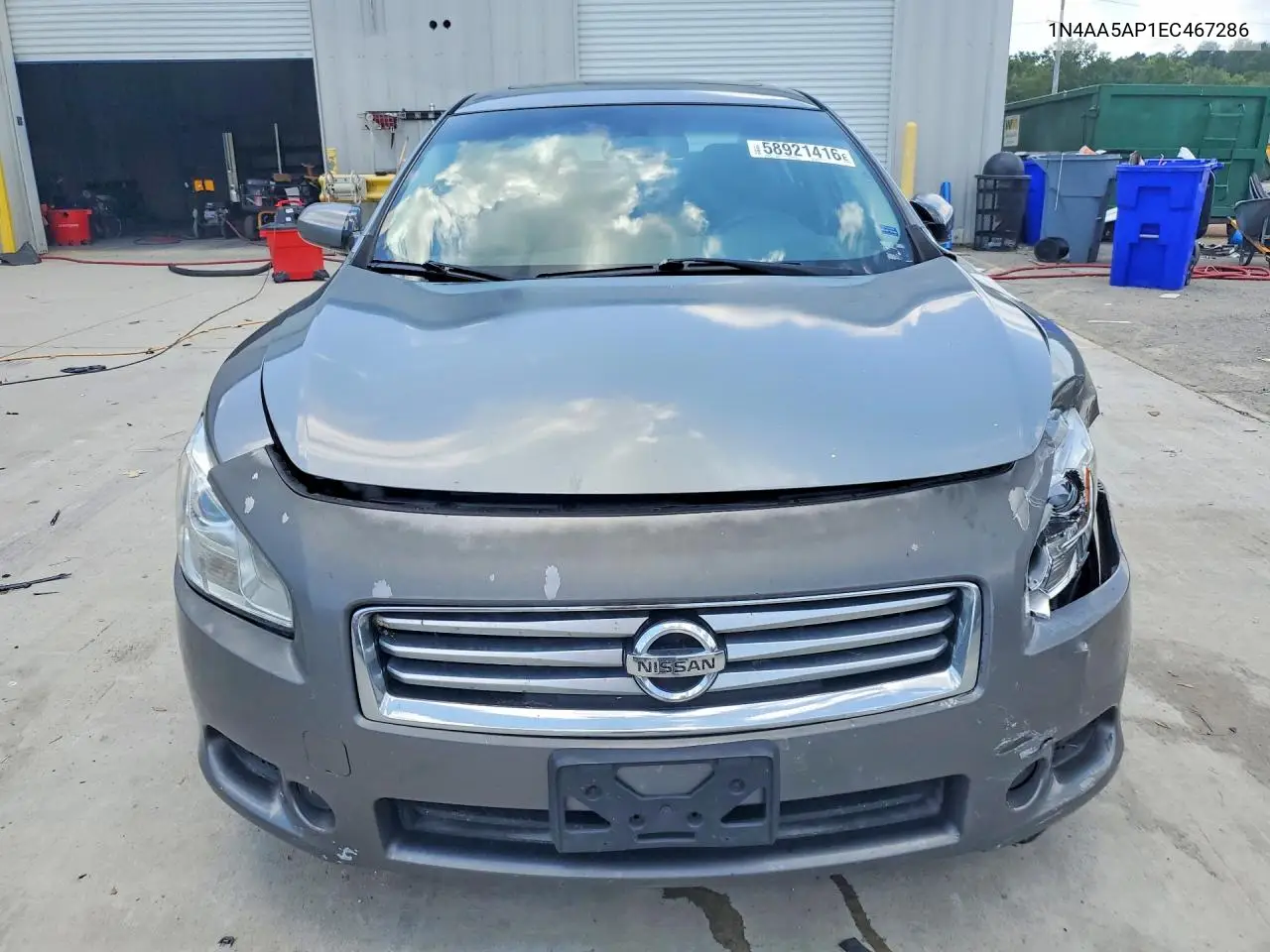 2014 Nissan Maxima 3.5 S VIN: 1N4AA5AP1EC467286 Lot: 58921416