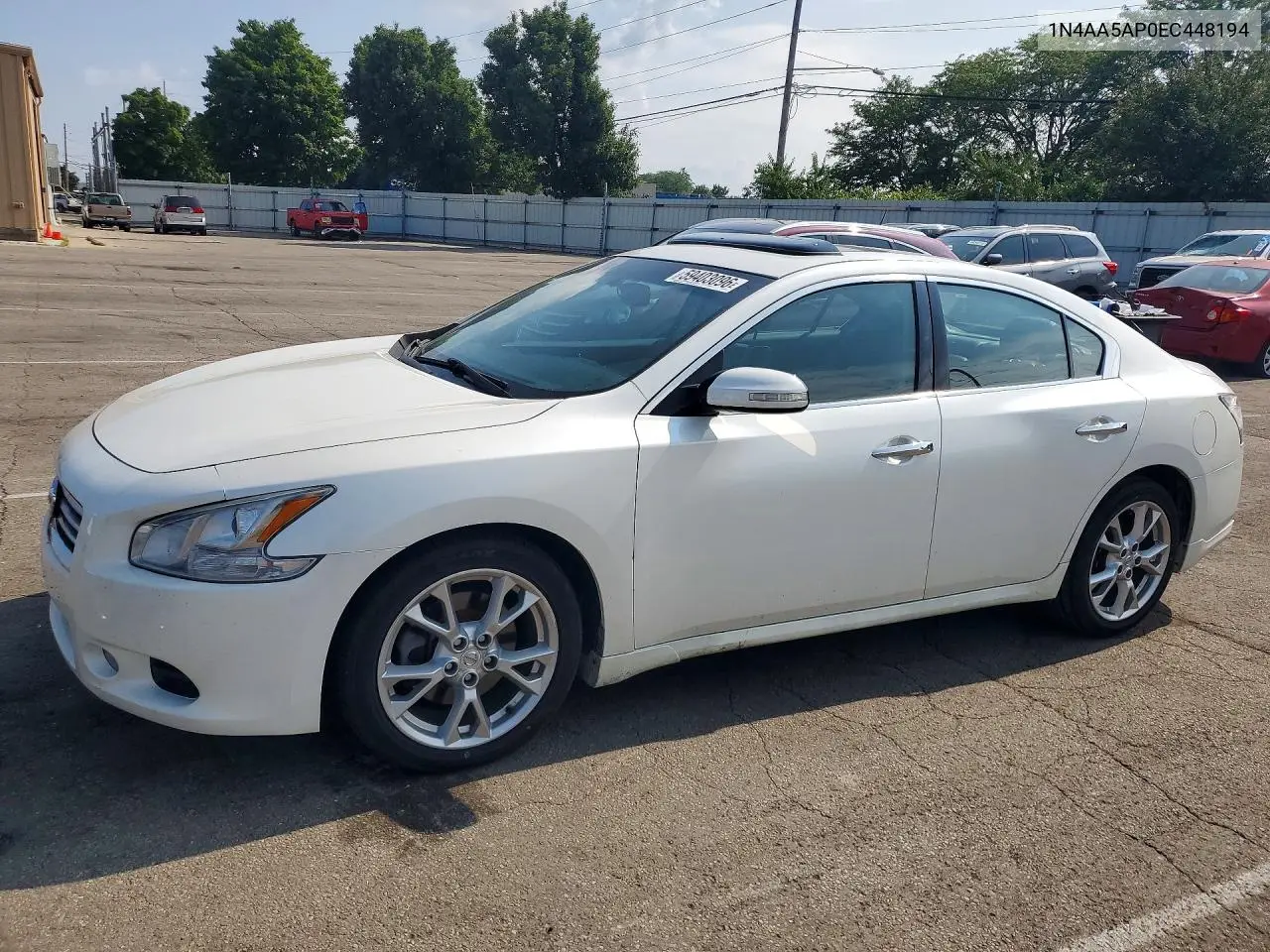 2014 Nissan Maxima 3.5 S VIN: 1N4AA5AP0EC448194 Lot: 59403096