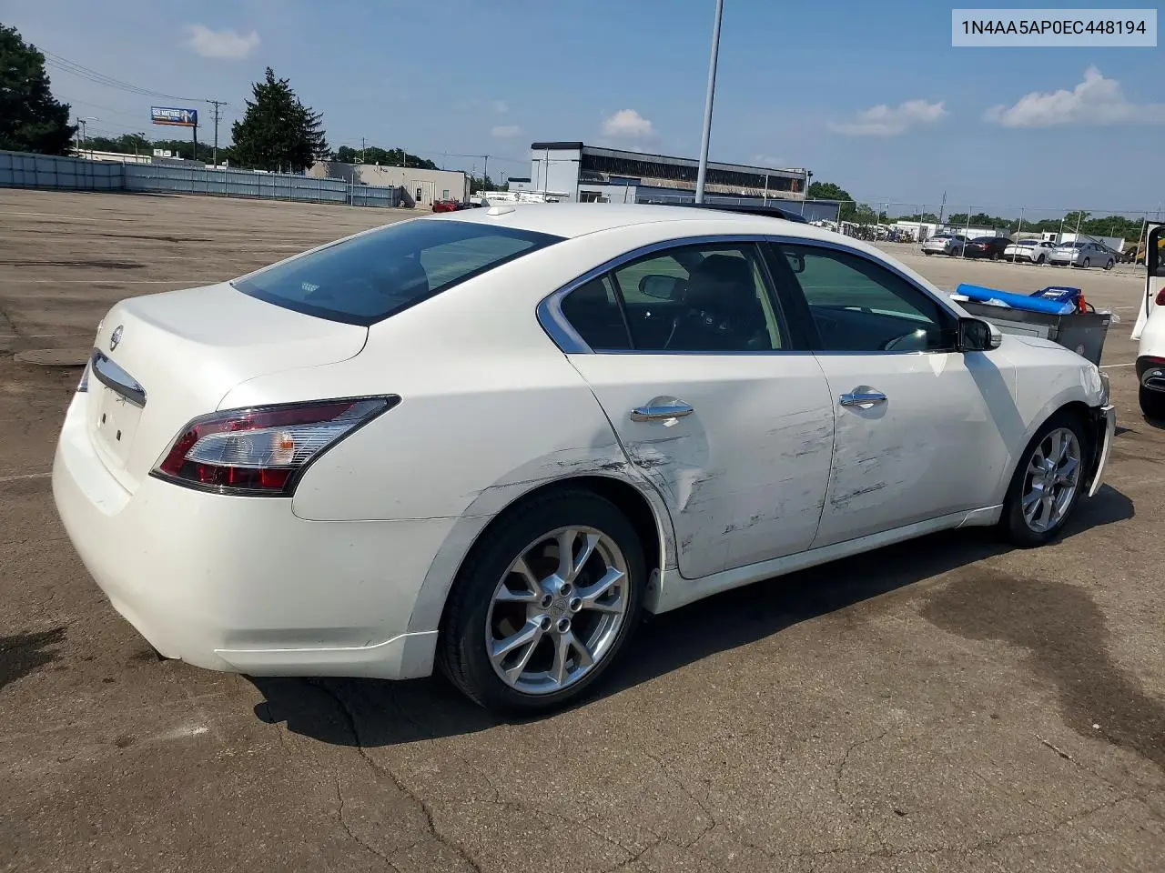 2014 Nissan Maxima 3.5 S VIN: 1N4AA5AP0EC448194 Lot: 59403096