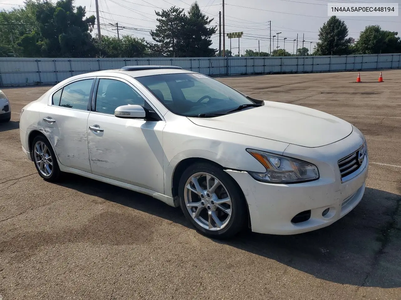 2014 Nissan Maxima 3.5 S VIN: 1N4AA5AP0EC448194 Lot: 59403096