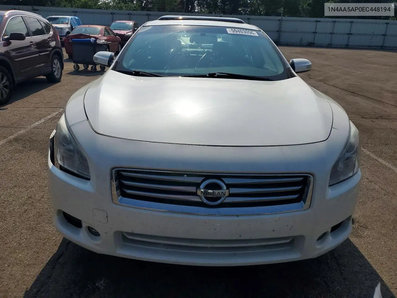 2014 Nissan Maxima 3.5 S VIN: 1N4AA5AP0EC448194 Lot: 59403096