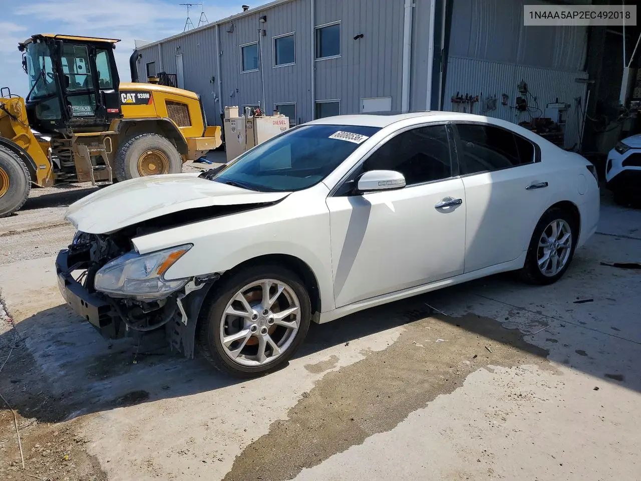 2014 Nissan Maxima 3.5 S VIN: 1N4AA5AP2EC492018 Lot: 60080536