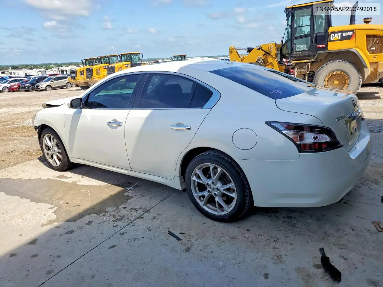 2014 Nissan Maxima 3.5 S VIN: 1N4AA5AP2EC492018 Lot: 60080536