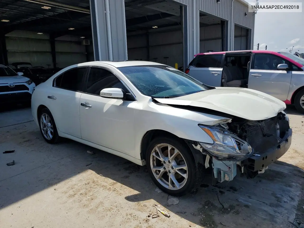 2014 Nissan Maxima 3.5 S VIN: 1N4AA5AP2EC492018 Lot: 60080536