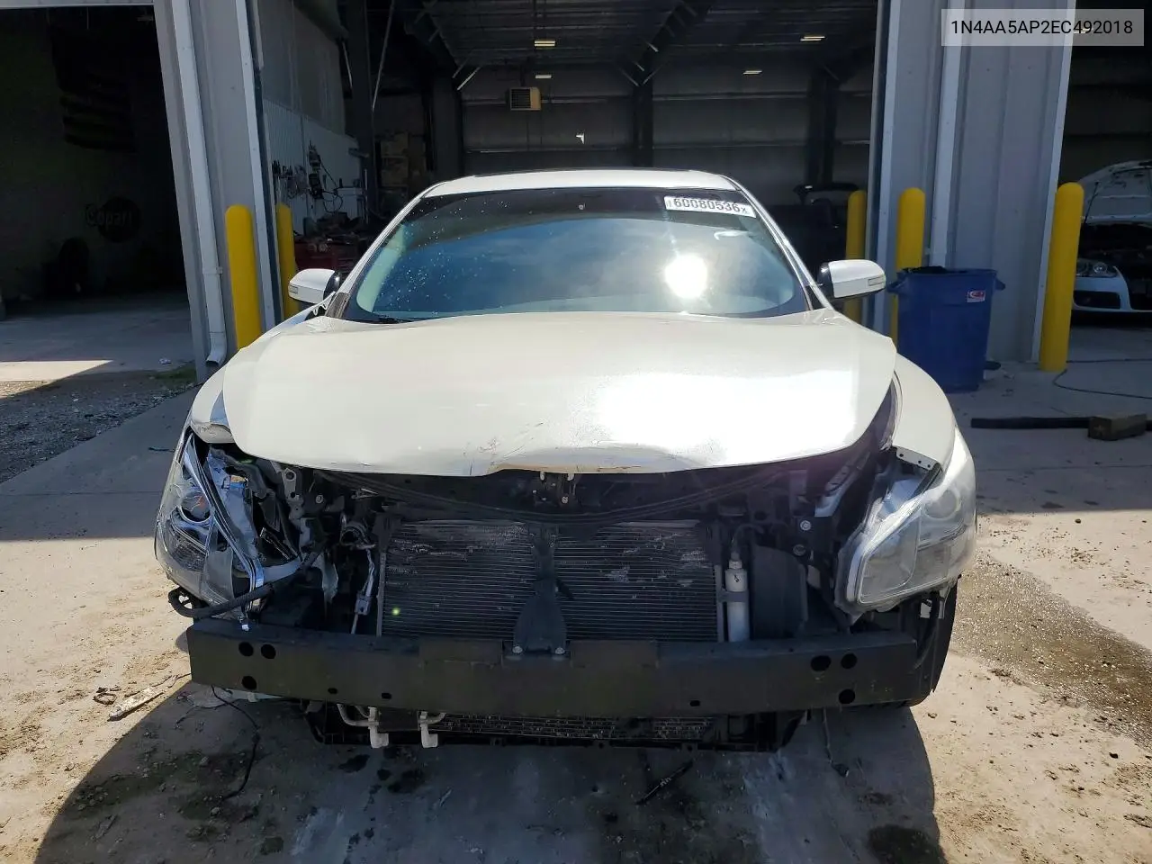 2014 Nissan Maxima 3.5 S VIN: 1N4AA5AP2EC492018 Lot: 60080536