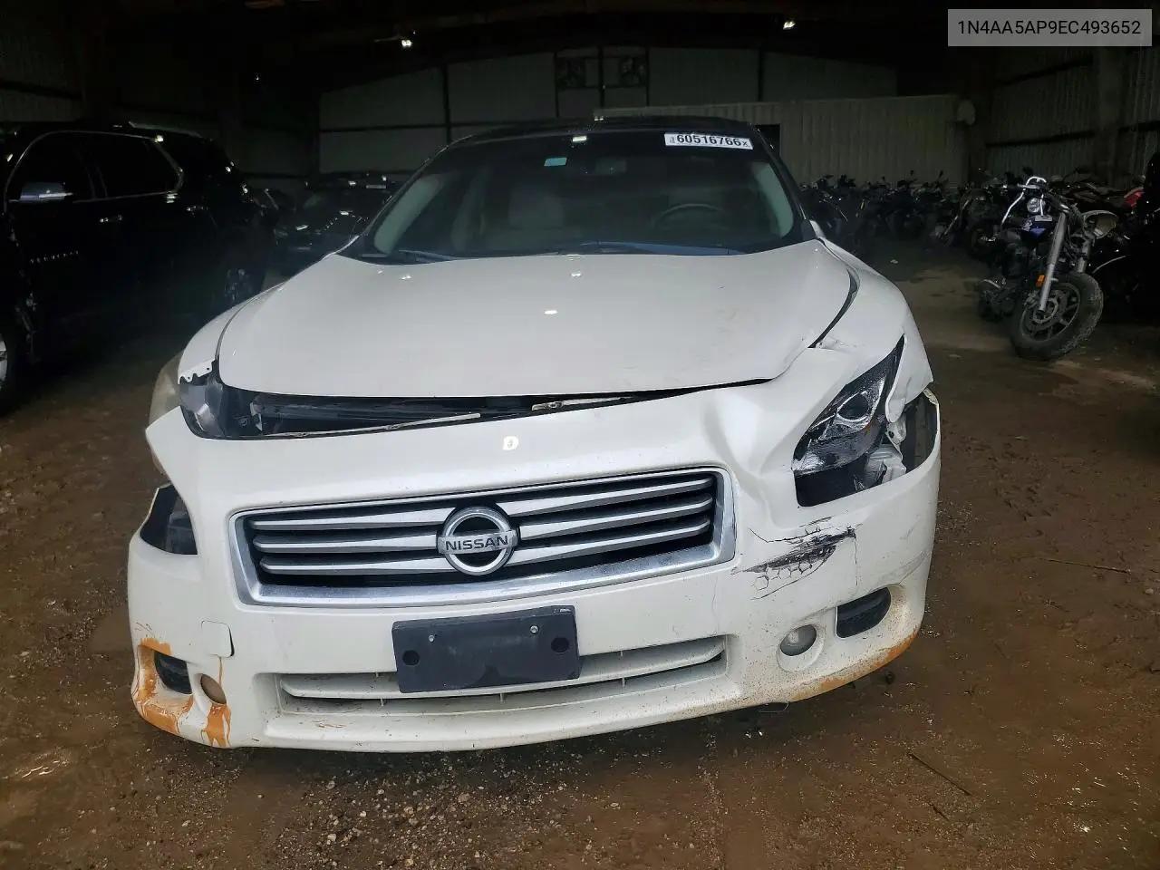 2014 Nissan Maxima 3.5 Sv VIN: 1N4AA5AP9EC493652 Lot: 60516766