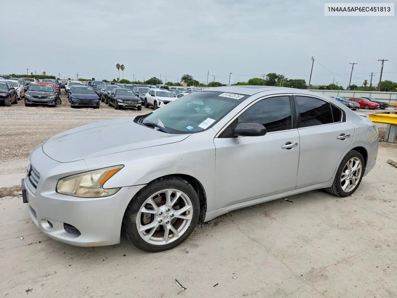 2014 Nissan Maxima 3.5 S VIN: 1N4AA5AP6EC451813 Lot: 61342576