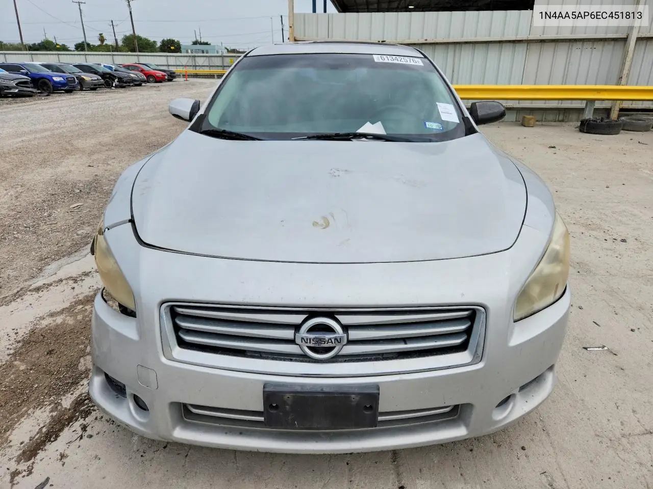2014 Nissan Maxima 3.5 S VIN: 1N4AA5AP6EC451813 Lot: 61342576