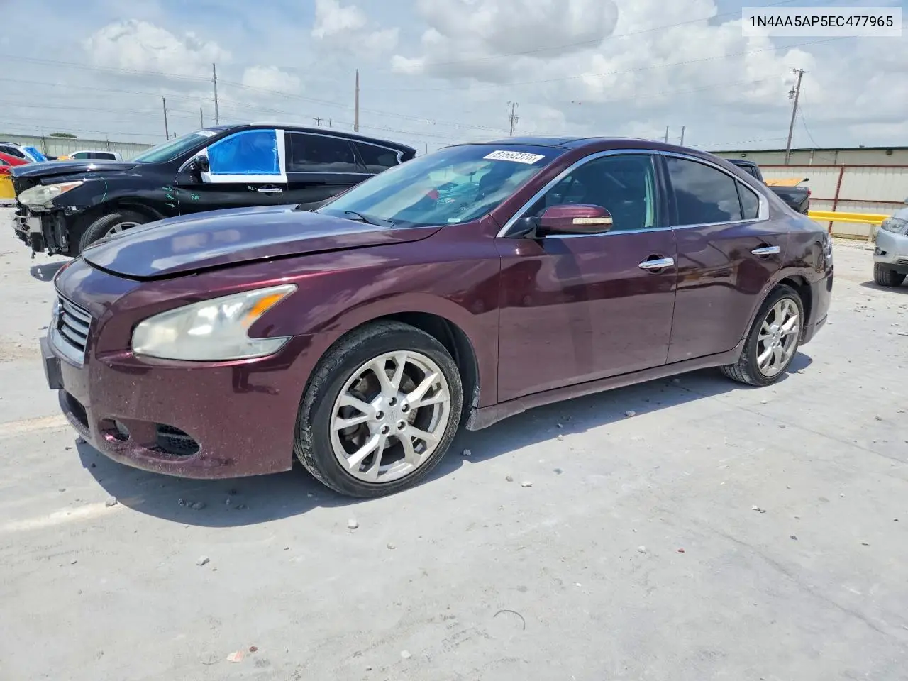 2014 Nissan Maxima 3.5 S VIN: 1N4AA5AP5EC477965 Lot: 61562376