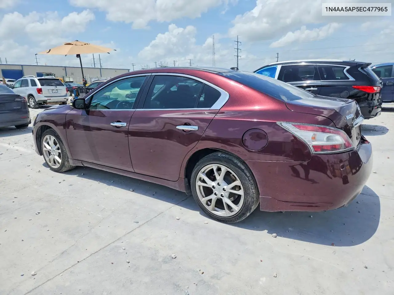 2014 Nissan Maxima 3.5 S VIN: 1N4AA5AP5EC477965 Lot: 61562376
