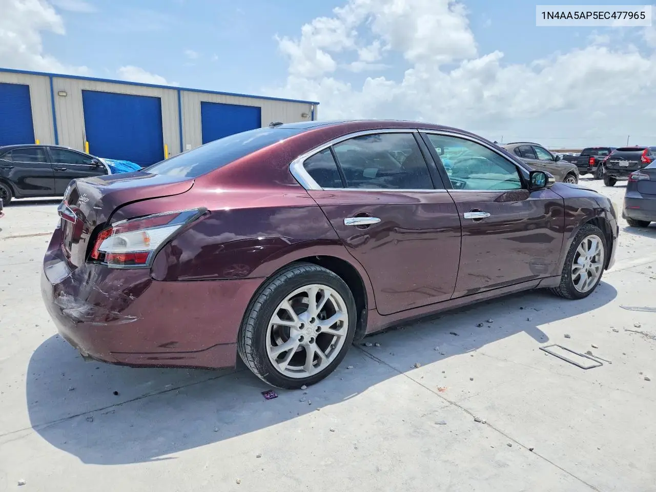 2014 Nissan Maxima 3.5 S VIN: 1N4AA5AP5EC477965 Lot: 61562376