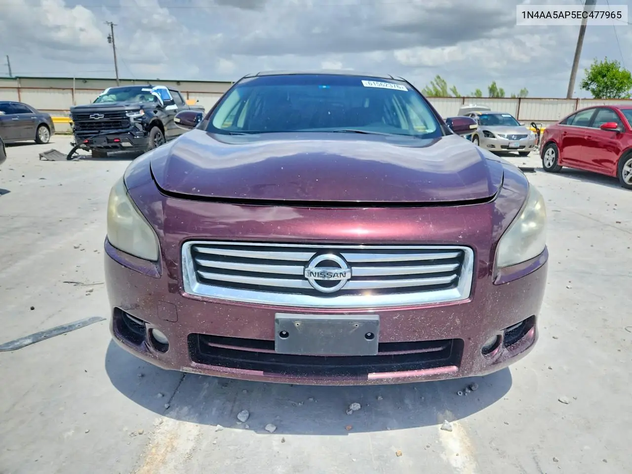 2014 Nissan Maxima 3.5 S VIN: 1N4AA5AP5EC477965 Lot: 61562376