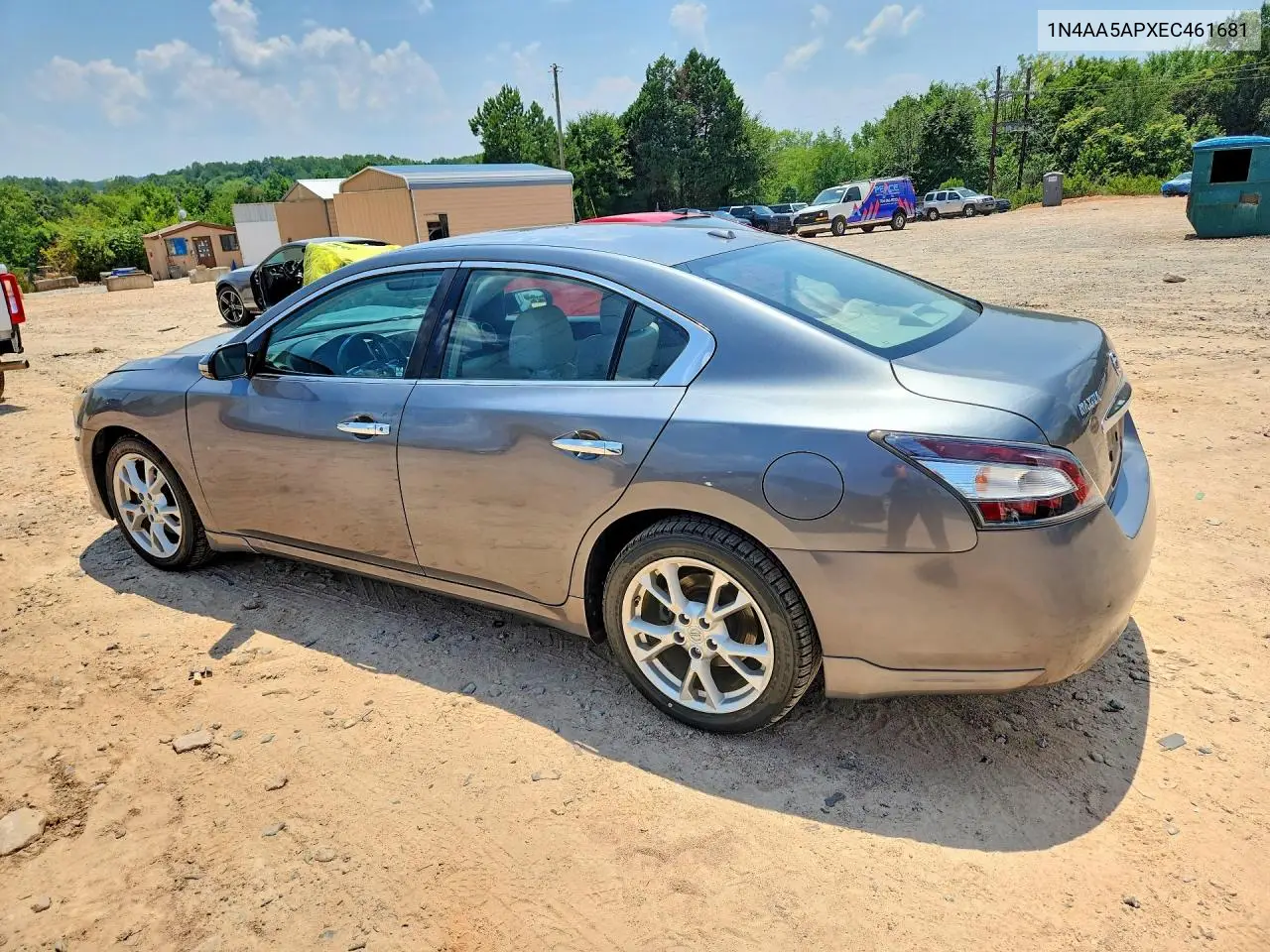 2014 Nissan Maxima 3.5 S VIN: 1N4AA5APXEC461681 Lot: 61620196