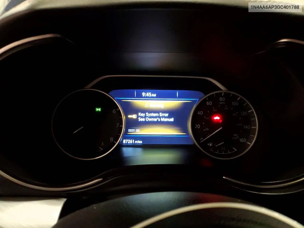 1N4AA6AP3JC401788 2018 Nissan Maxima 3.5 Sl