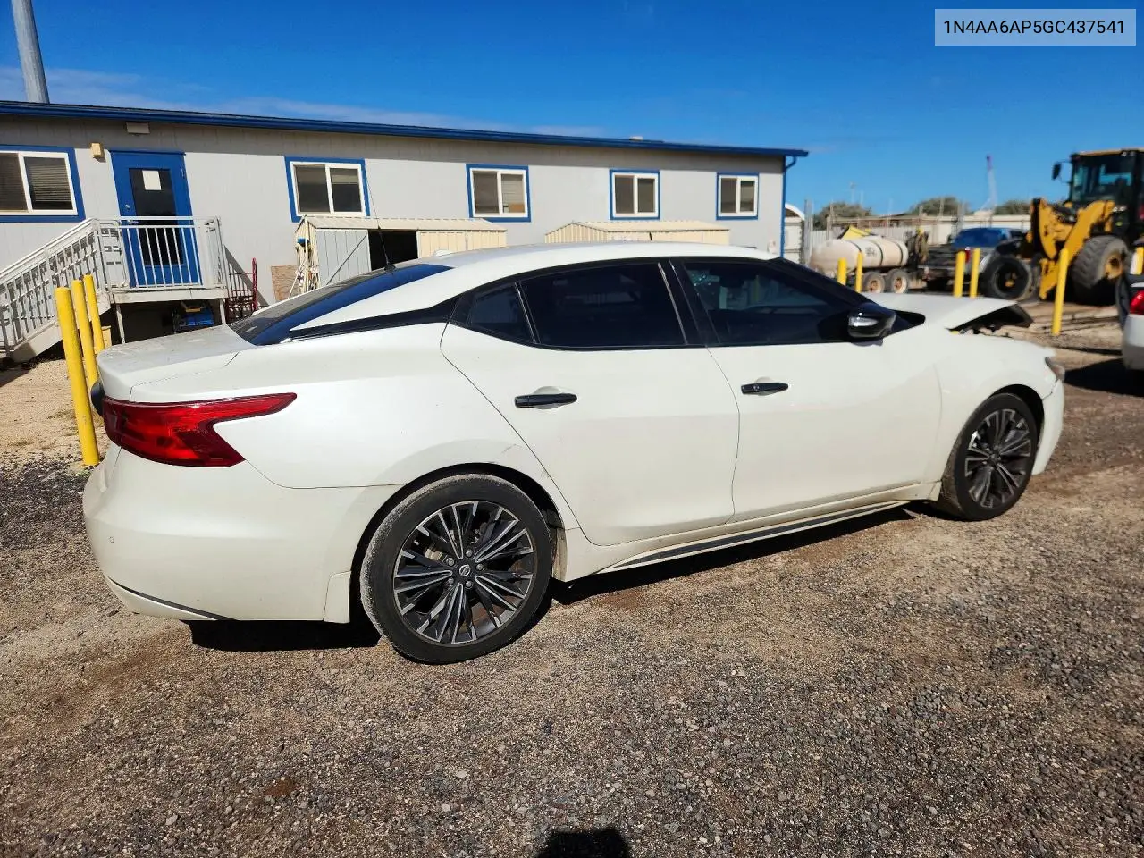 2016 Nissan Maxima 3.5 Sv VIN: 1N4AA6AP5GC437541 Lot: 56868656