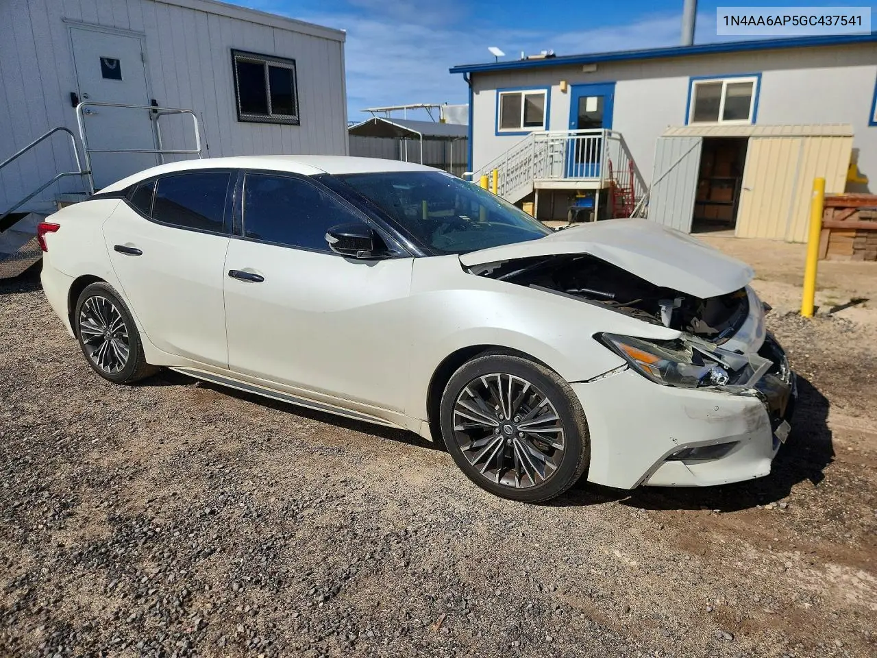 2016 Nissan Maxima 3.5 Sv VIN: 1N4AA6AP5GC437541 Lot: 56868656