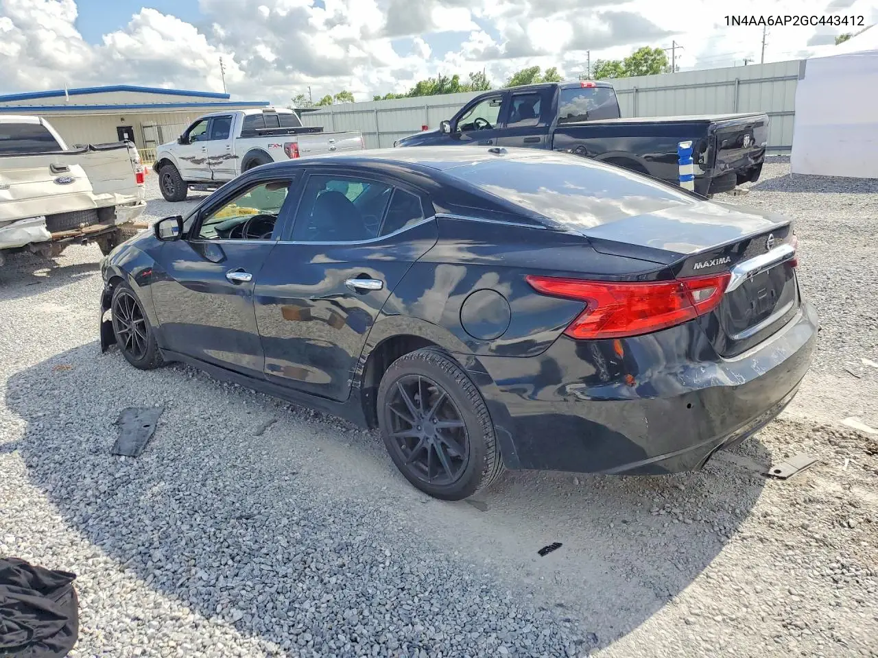 2016 Nissan Maxima 3.5 Sv VIN: 1N4AA6AP2GC443412 Lot: 57018106