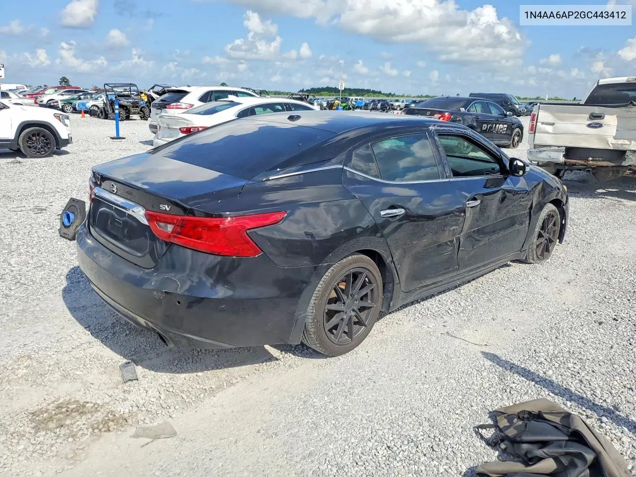 2016 Nissan Maxima 3.5 Sv VIN: 1N4AA6AP2GC443412 Lot: 57018106